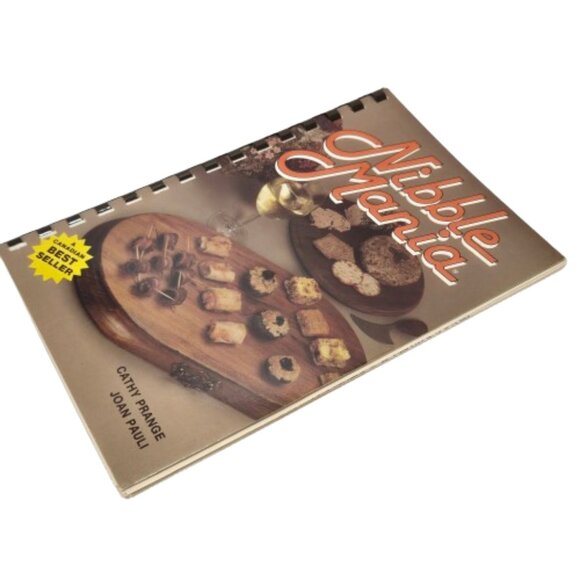 Vintage 1980s Cookbook NIBBLE MANIA by Cathy Pange & Joan Pauli Appetizers Snack - Picture 15 of 16